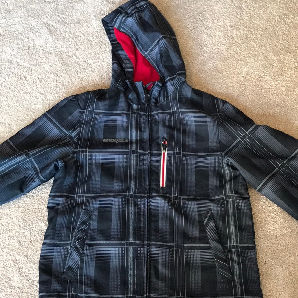 ZeroXPoser grey boys winter coat